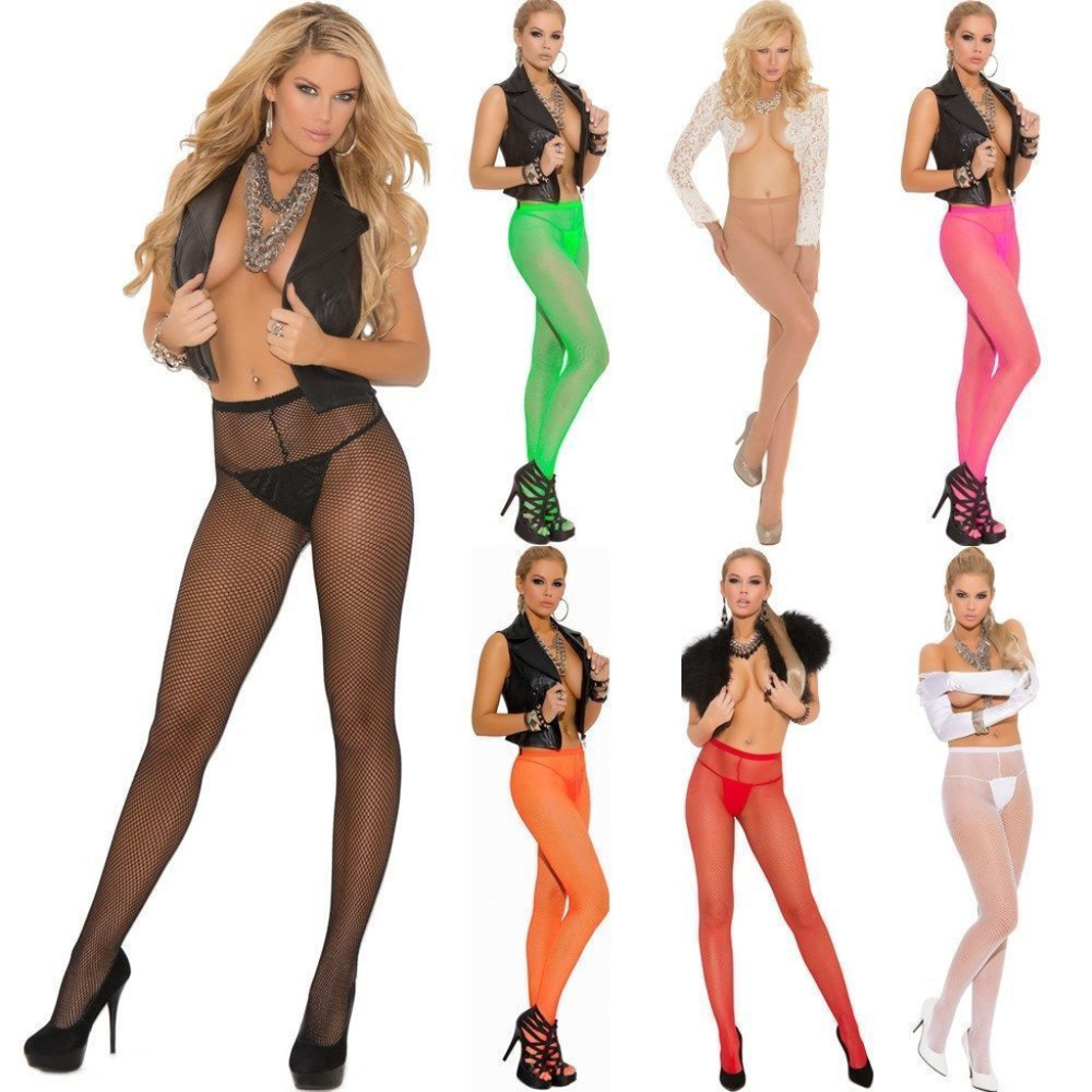 Fishnet Pantyhose in 5 Colors Reg & Plus Size